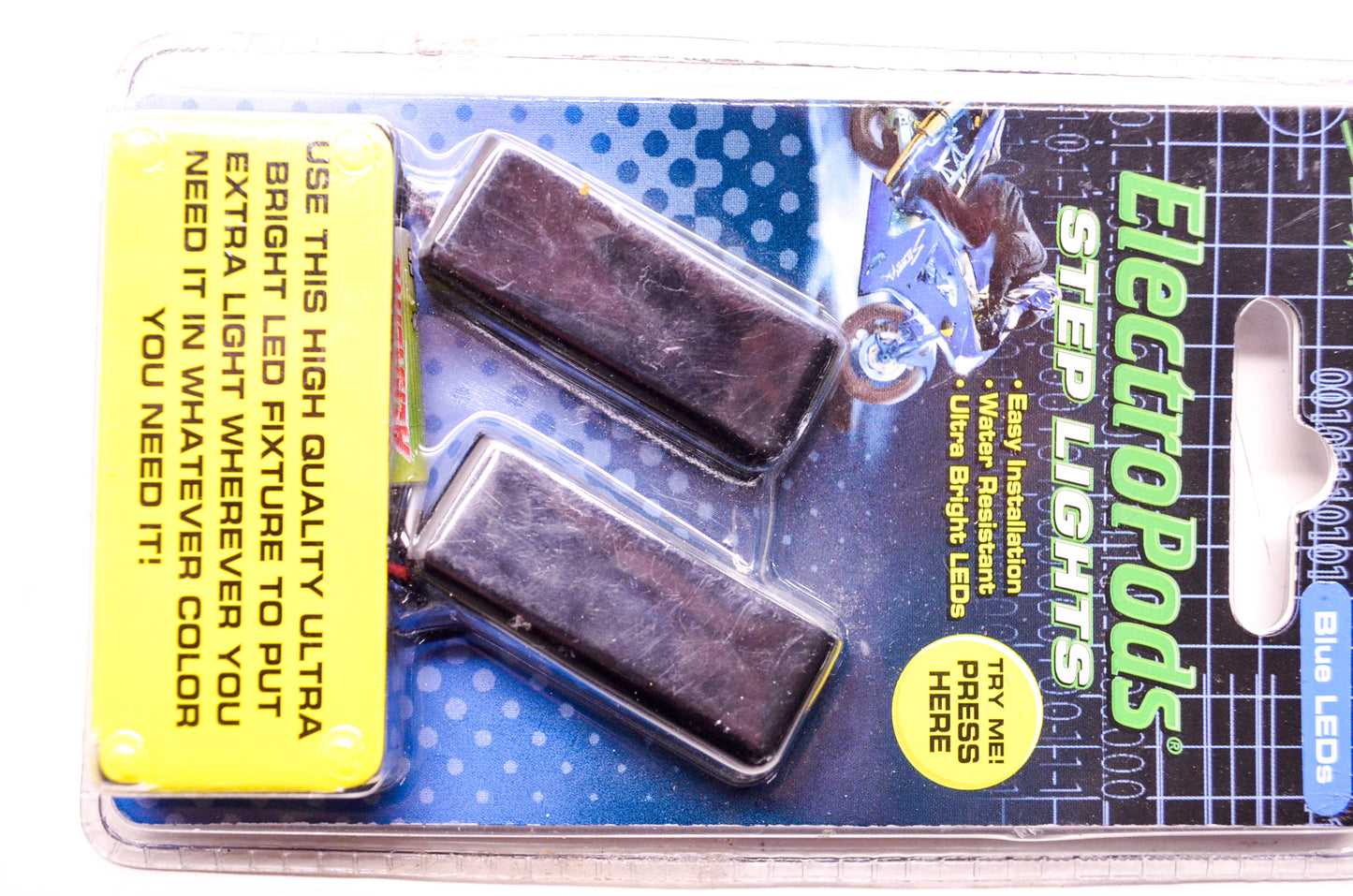 Street FX 480331, 1043042 Blue Led Step Light Kit NOS