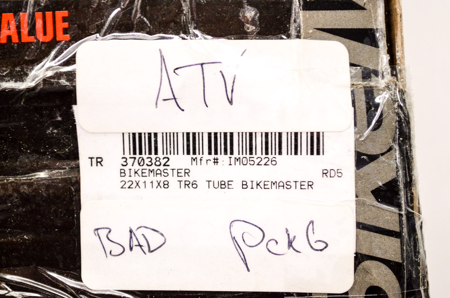 Motorcycle/ATV Tube 22x11x8 TR6 NOS