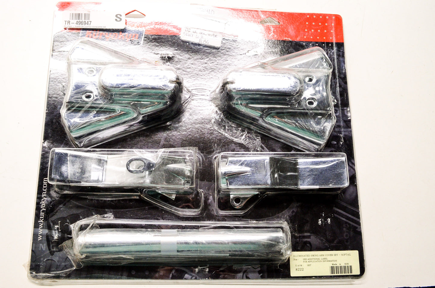 Illuminated Swing Arm Cover Set NOS