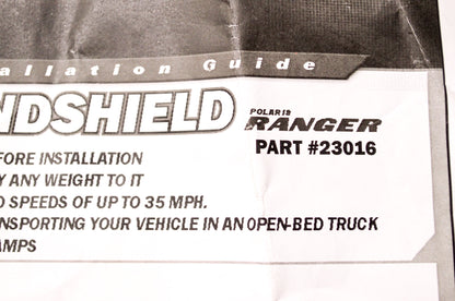 UTV Windshield Hardware Mounting Kit NOS