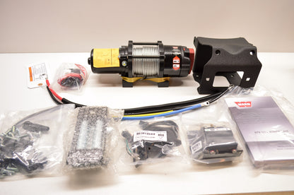 New Polaris Warn Provantage 3500 ATV Winch Kit NOS