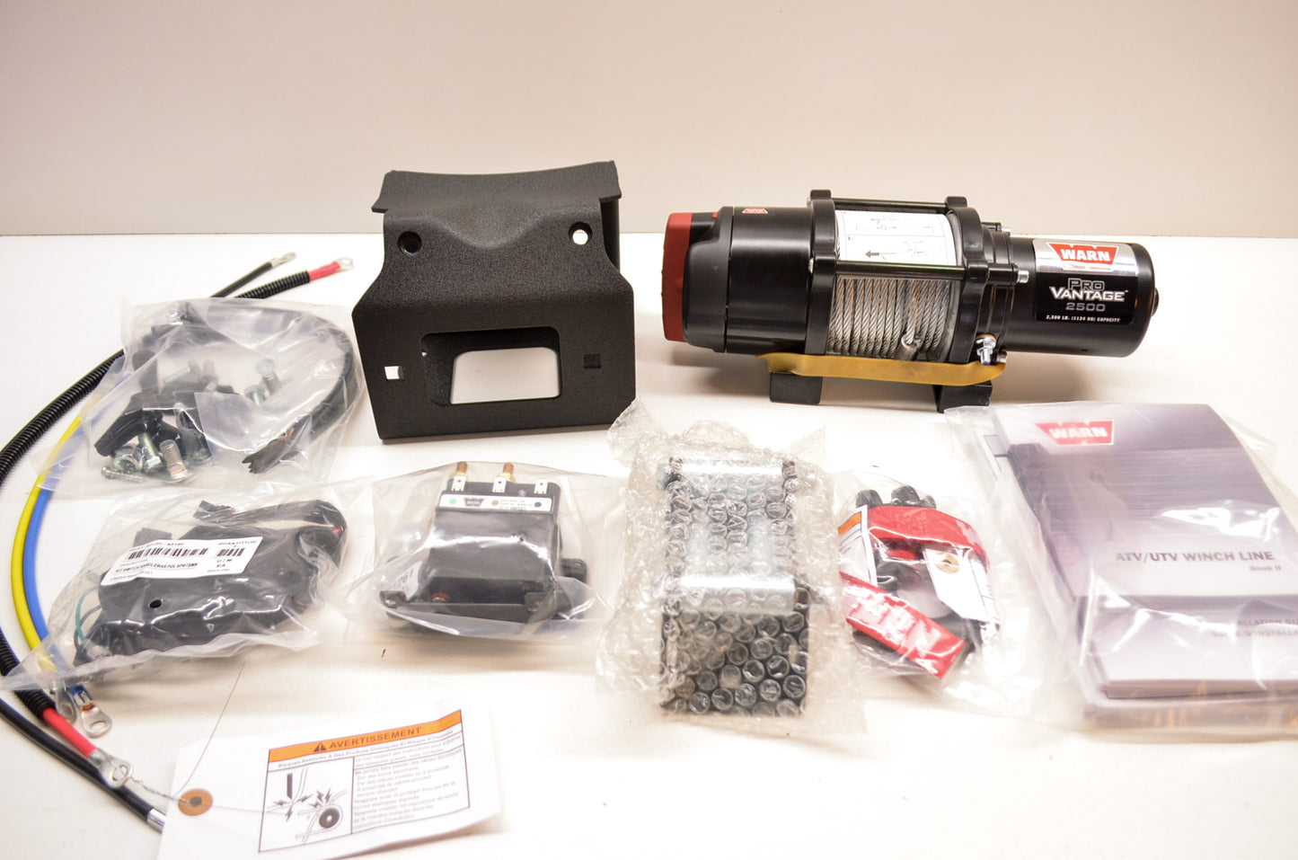 OEM Polaris 2880598 Warn Provantage 2500 ATV Winch Kit NOS