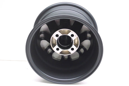 Remington Hollow Point Machined Black 12x7 Golf Cart Wheel Rim 4/4 4/101.6