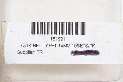 Bike Master 151991 14MM Quick Release Fastener Kit NOS