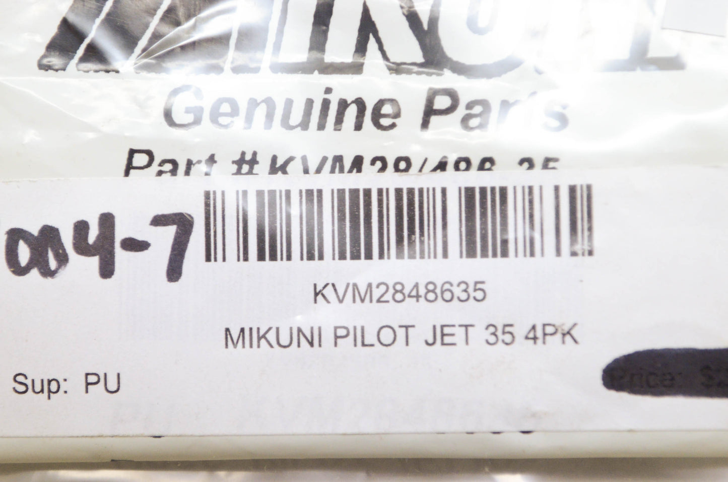 New Mikuni Pilot Jet Size 35 NOS