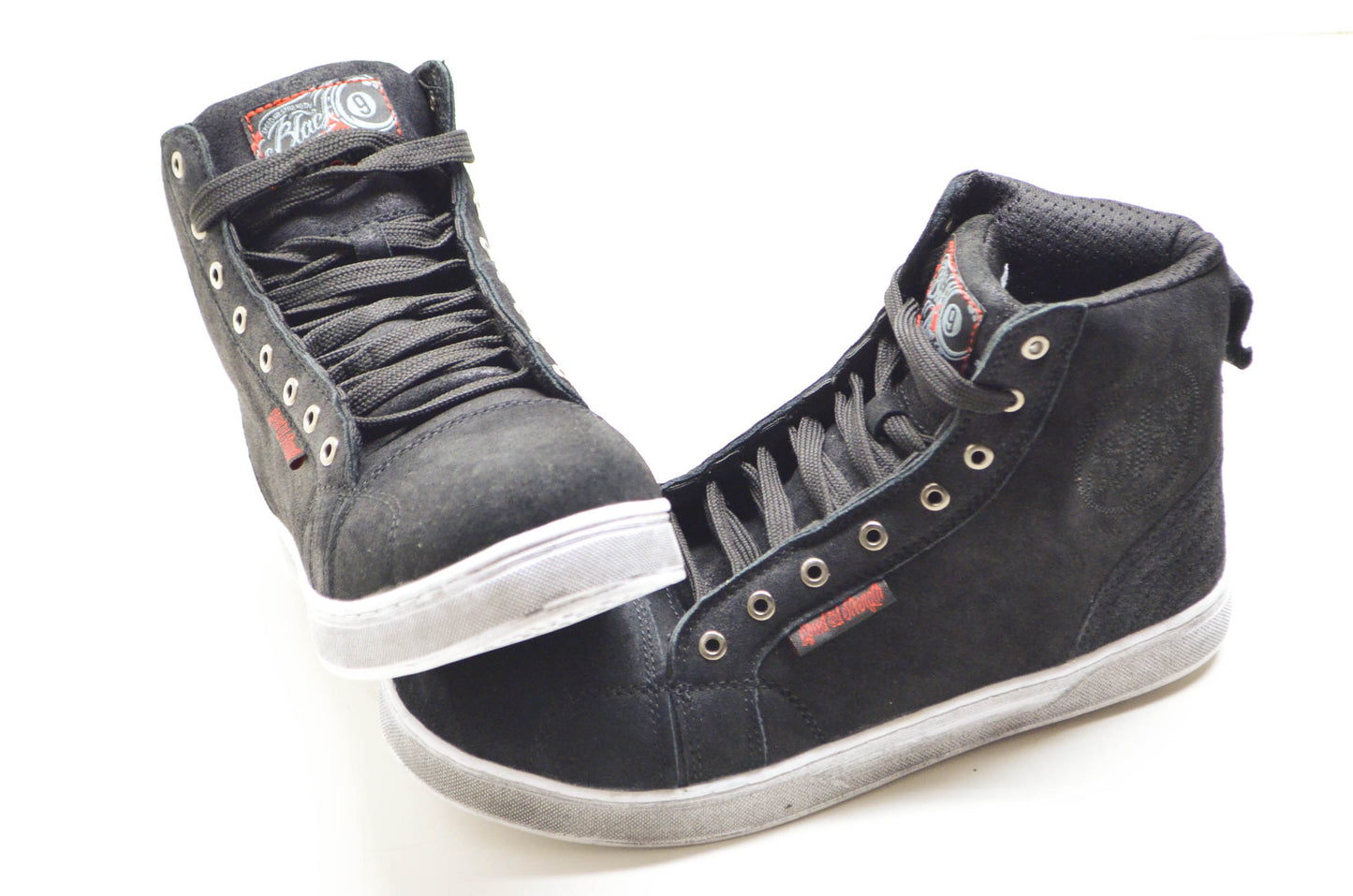New Speed and Strength Black 9 Size 10 Moto Shoe NOS
