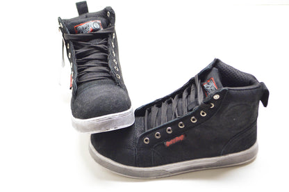 New Speed and Strength Black 9 Size 8 Moto Shoe NOS