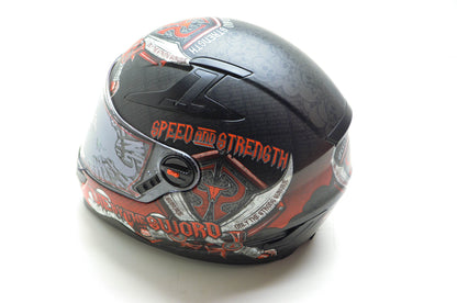 Speed and Strength 876772 Black and Red 2XL SS1300 Helmet NOS