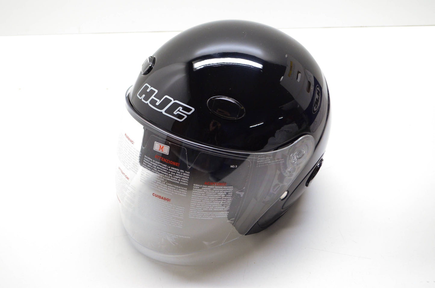 New HJC Black Medium CL-33 Helmet NOS