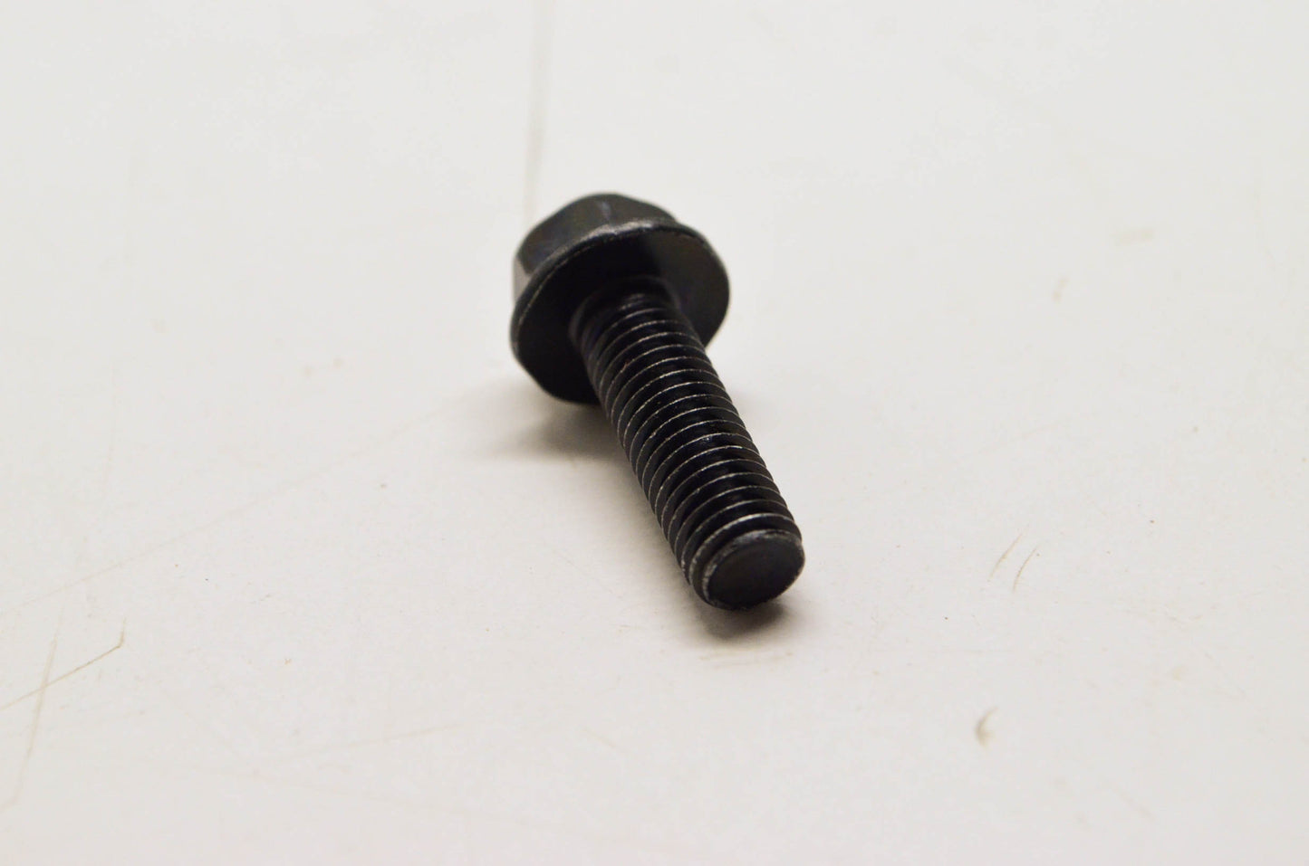 OEM Kawasaki 130S0825 Black Flanged Bolt 8X25 NOS