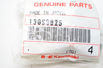 OEM Kawasaki 130S0825 Black Flanged Bolt 8X25 NOS