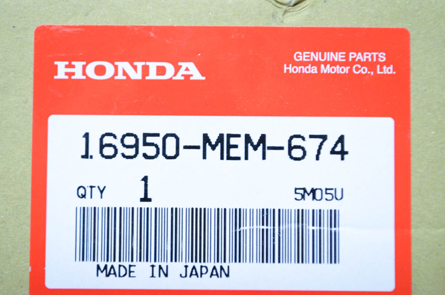 New OEM Honda Petcock Assembly NOS