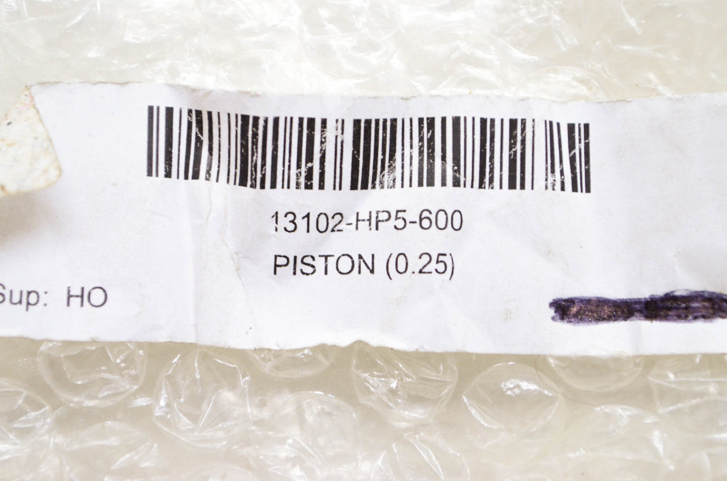OEM Honda 13102-HP5-600 Piston (0.25) NOS