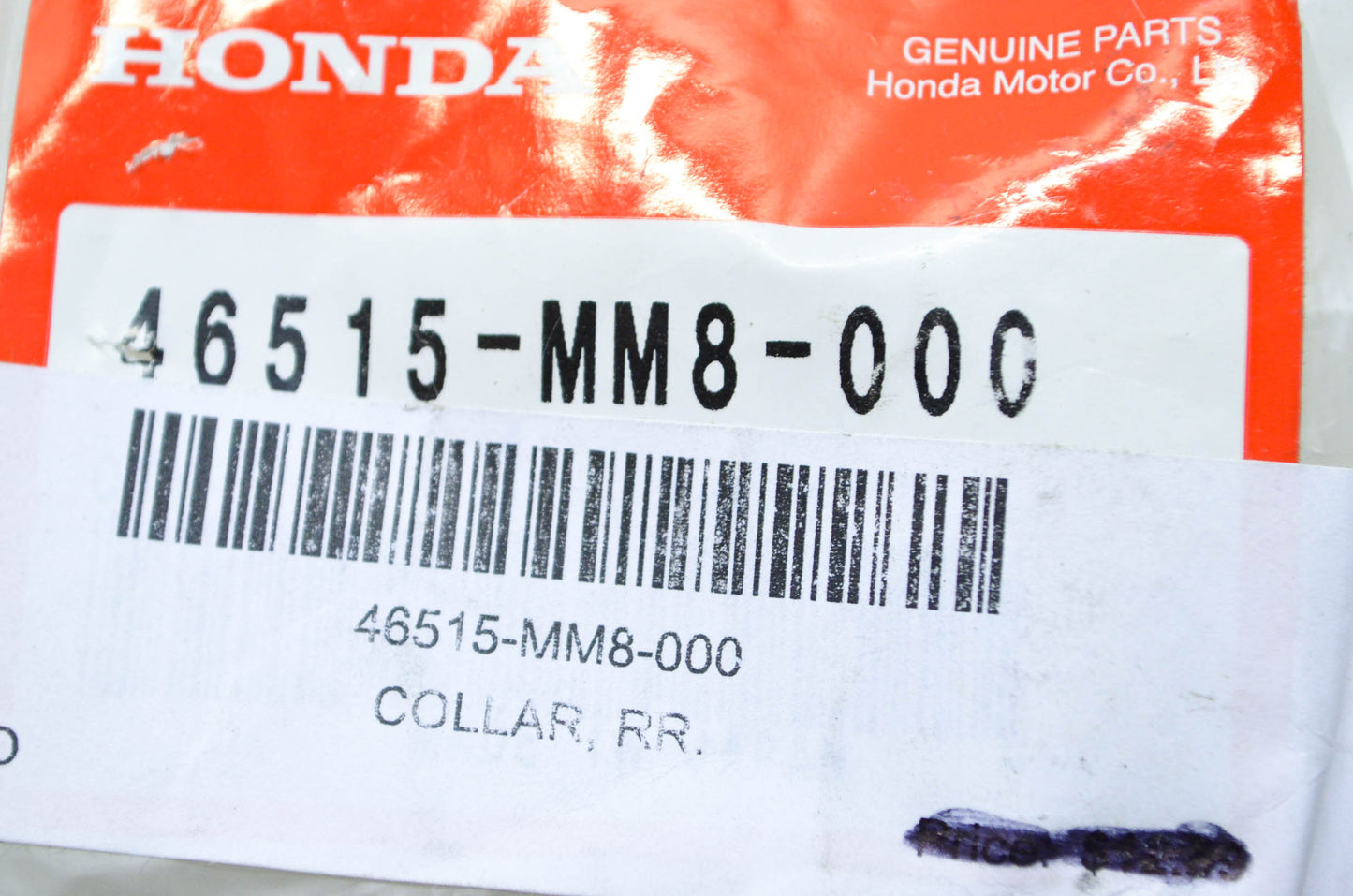 OEM Honda 46515-MM8-000 Rear Collar NOS