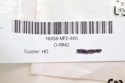 OEM Honda 16958-MF2-880 O-Ring NOS