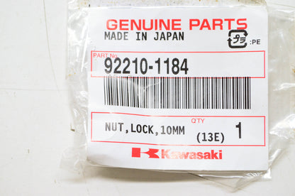 OEM Kawasaki 92210-1184 Nut NOS