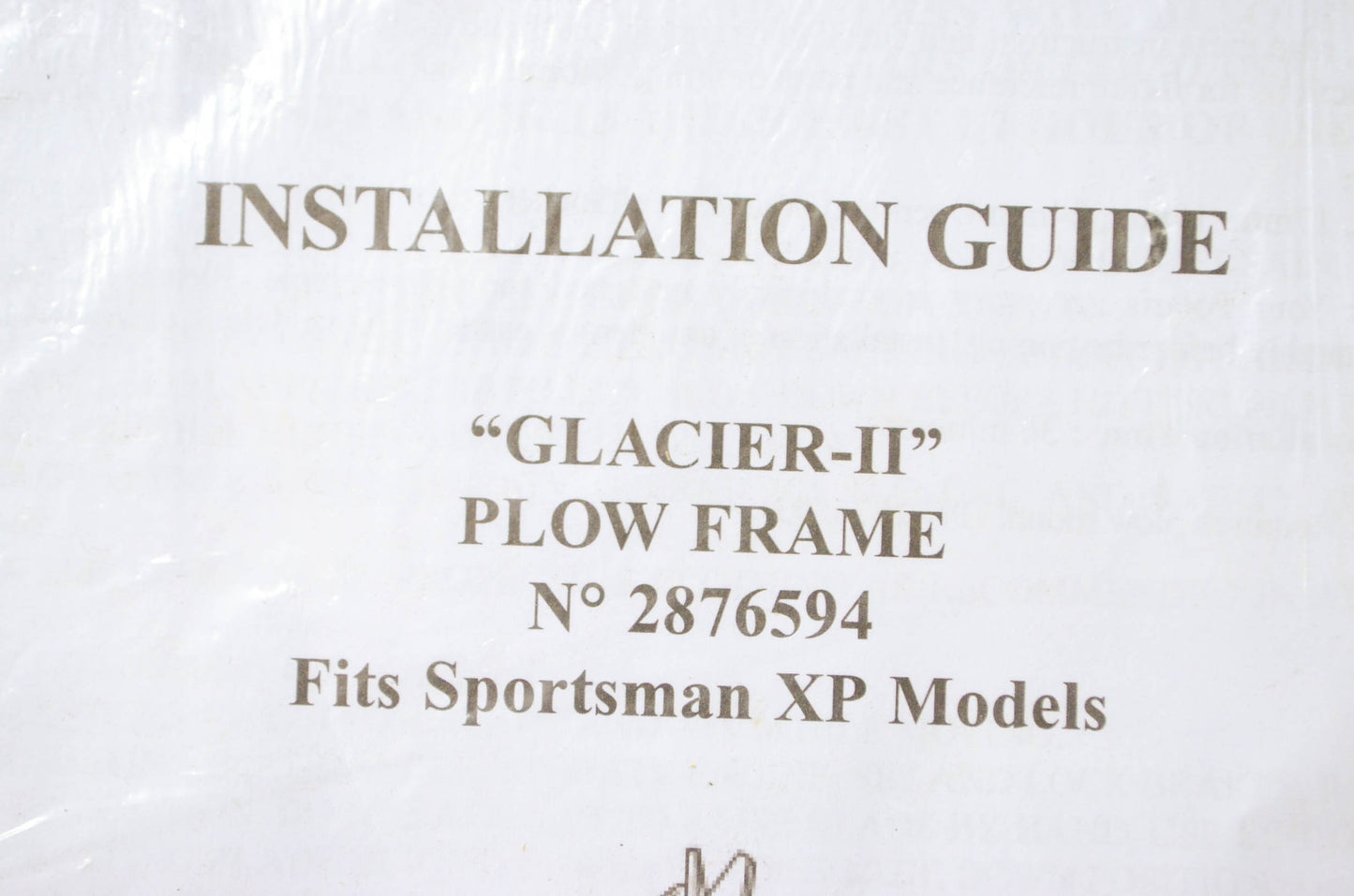 Plow Frame NOS