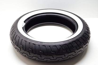 New Dunlop D404 Front 150/80-16 White Wall Tire NOS