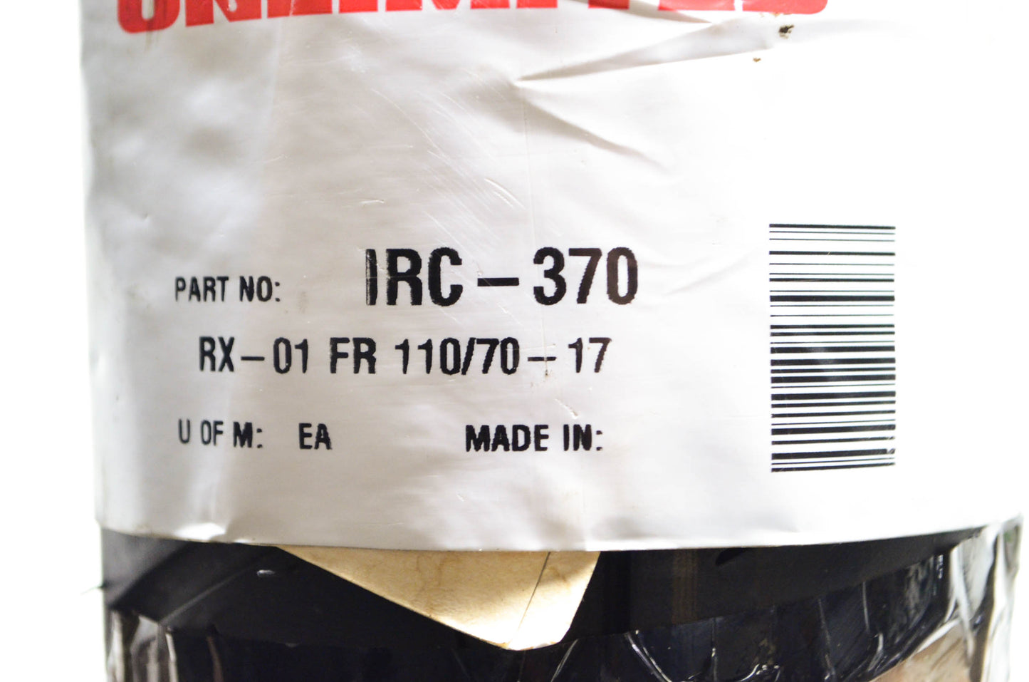 New IRC 110/70-17 Front Tire NOS