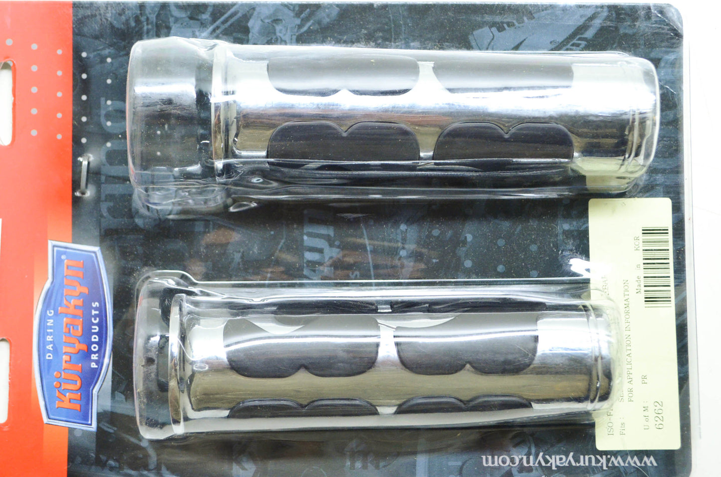 Kuryakyn 497519 1' Iso Flame Grips NOS