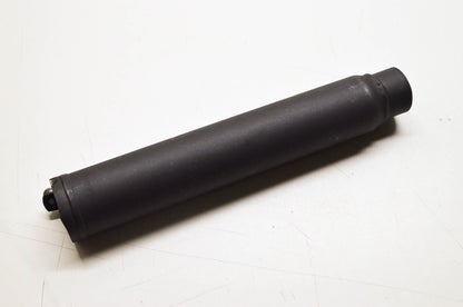 New Hard Krome 2 1/4' Straight Thru Baffle NOS