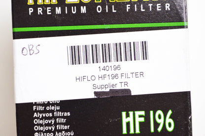 Hiflofiltro 140196 HF196 Filter NOS