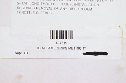 Kuryakyn 497519 1' Iso Flame Grips NOS