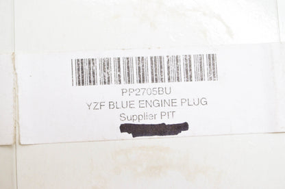 New Outlaw Racing Products Blue YZF Engine Plug NOS