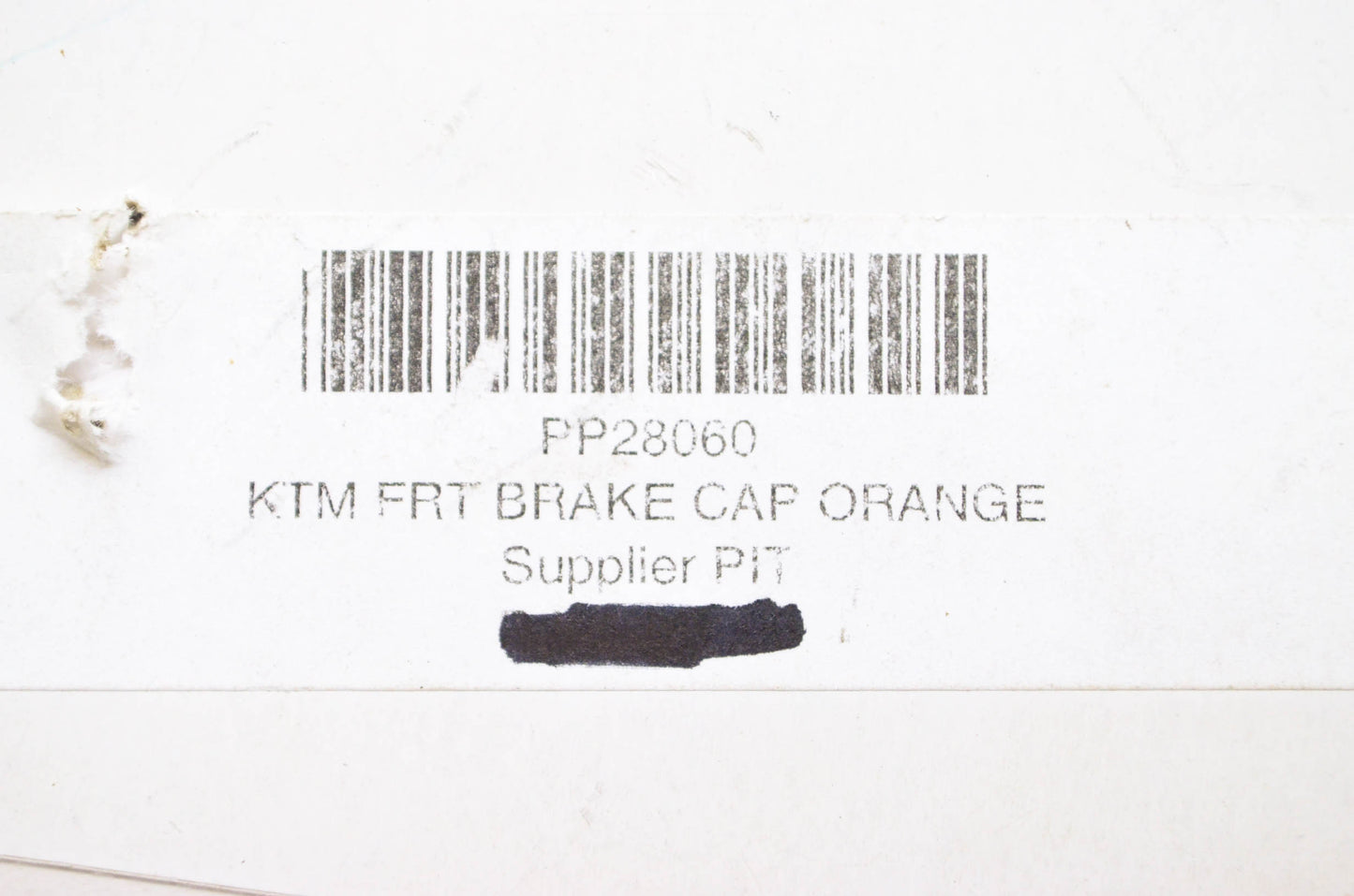 Outlaw PP28060 Orange KTM Front Brake Cap NOS