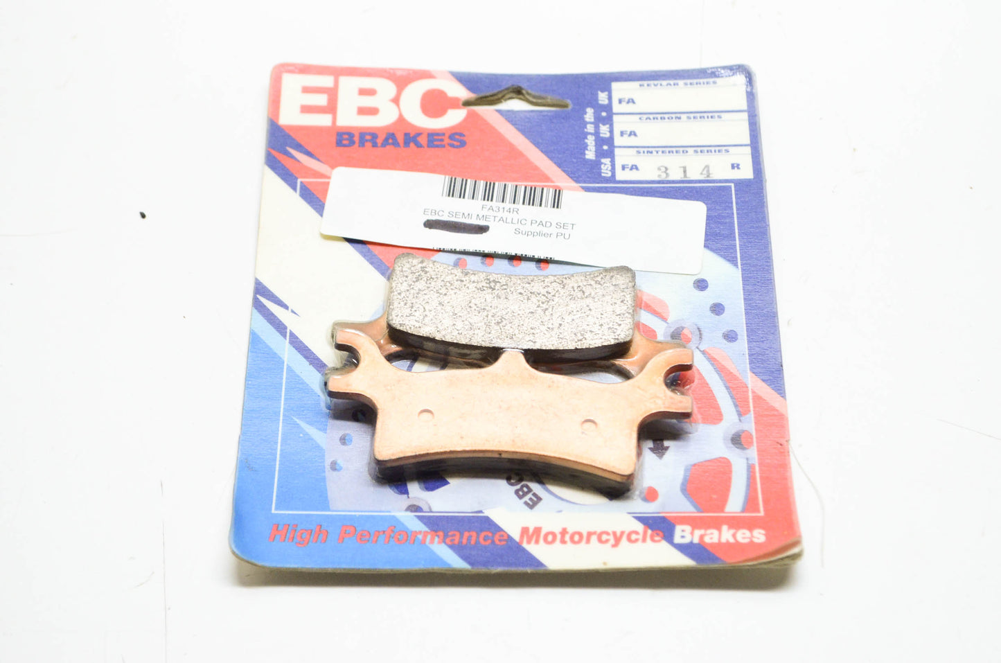 EBC Brakes FA314R Semi Metallic Pad Kit NOS