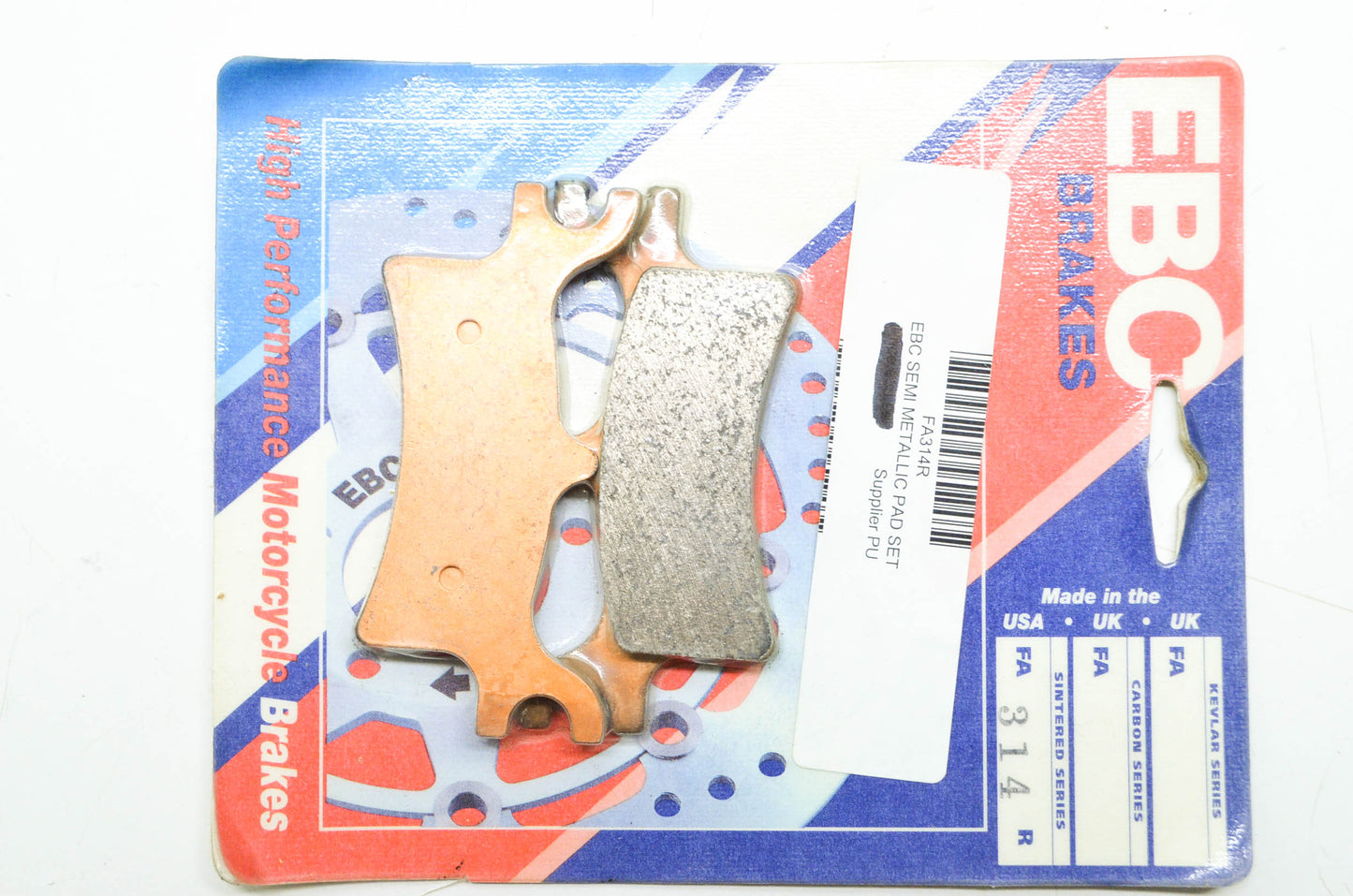 EBC Brakes FA314R Semi Metallic Pad Kit NOS