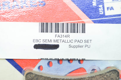 EBC Brakes FA314R Semi Metallic Pad Kit NOS
