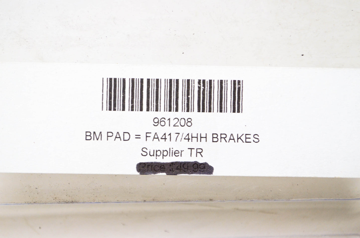 New Bike Master Brake Pads FA417/4HH NOS