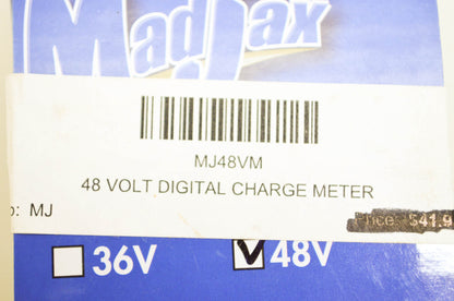 48 Volt Digital Charge Meter NOS