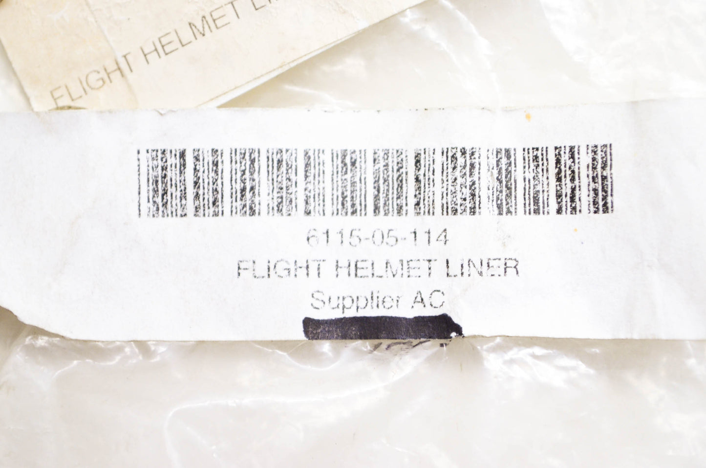 Sixsixone 6115-05-116 L Helmet Liner NOS