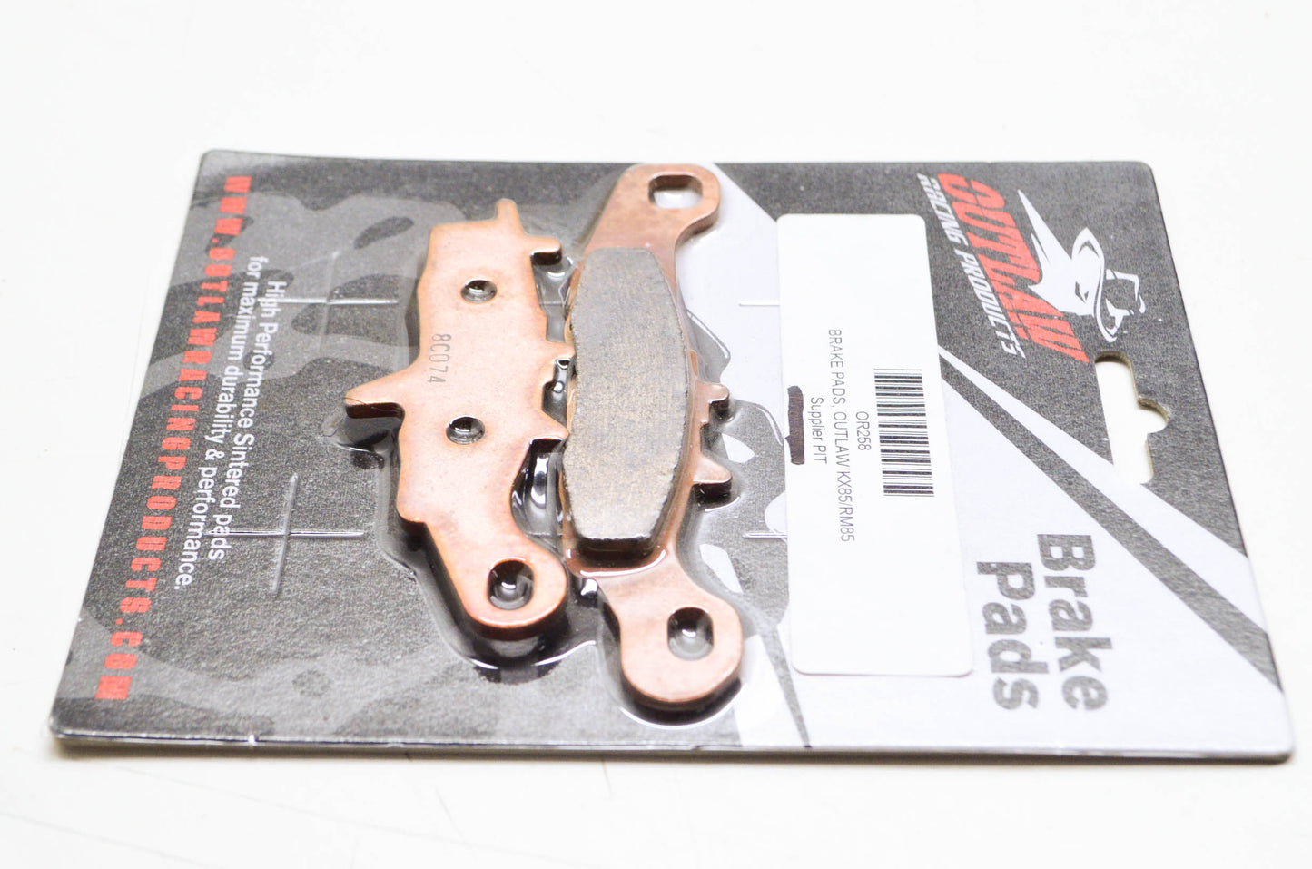 New Outlaw Racing Products Brake Pads KX85/RM85 NOS