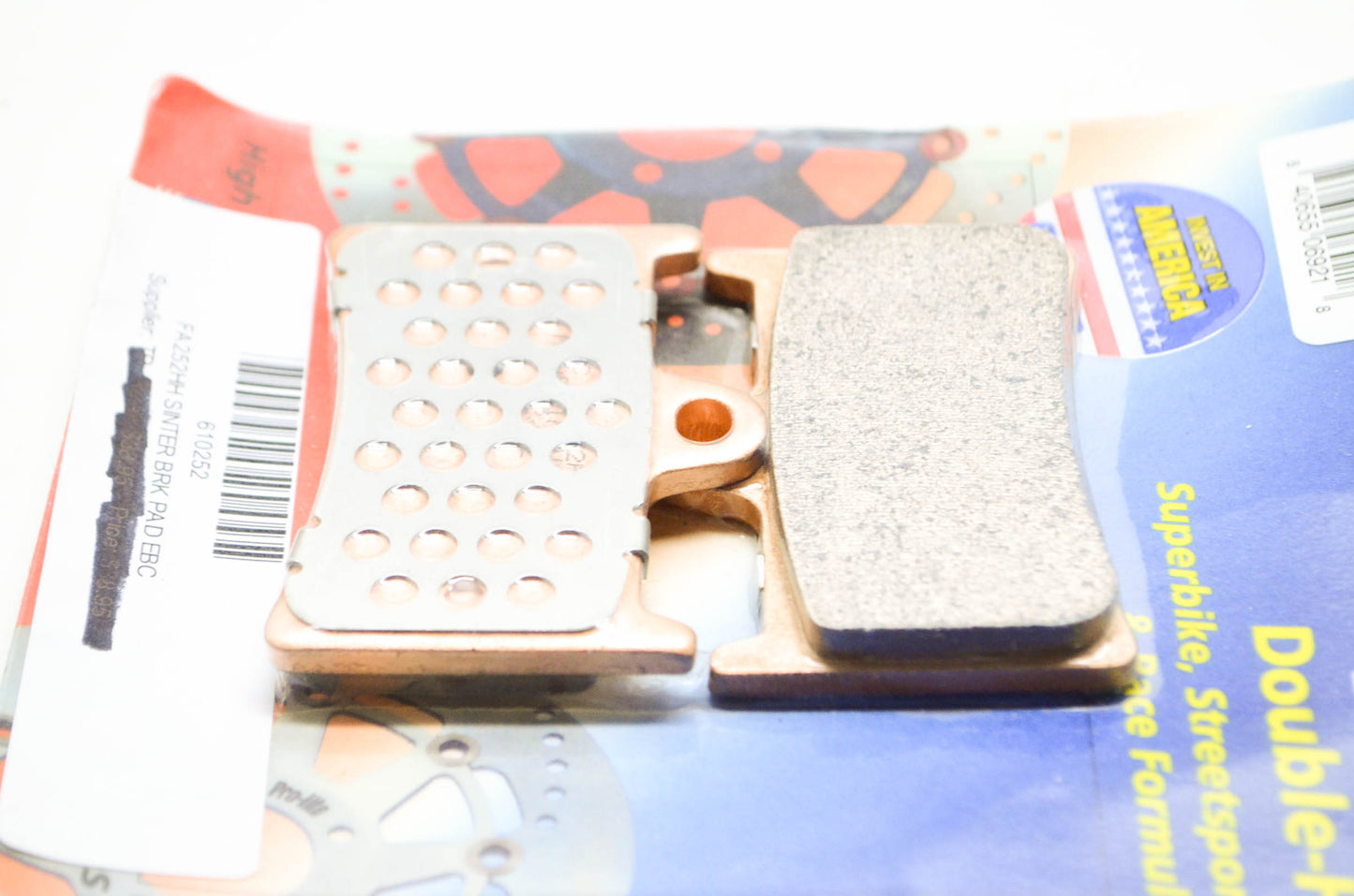 New EBC Brakes FA252HH Sinter Brake Pad NOS