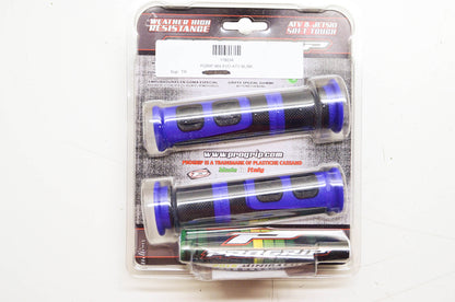 New Pro Grip Blue 964 Evo ATV Grips NOS