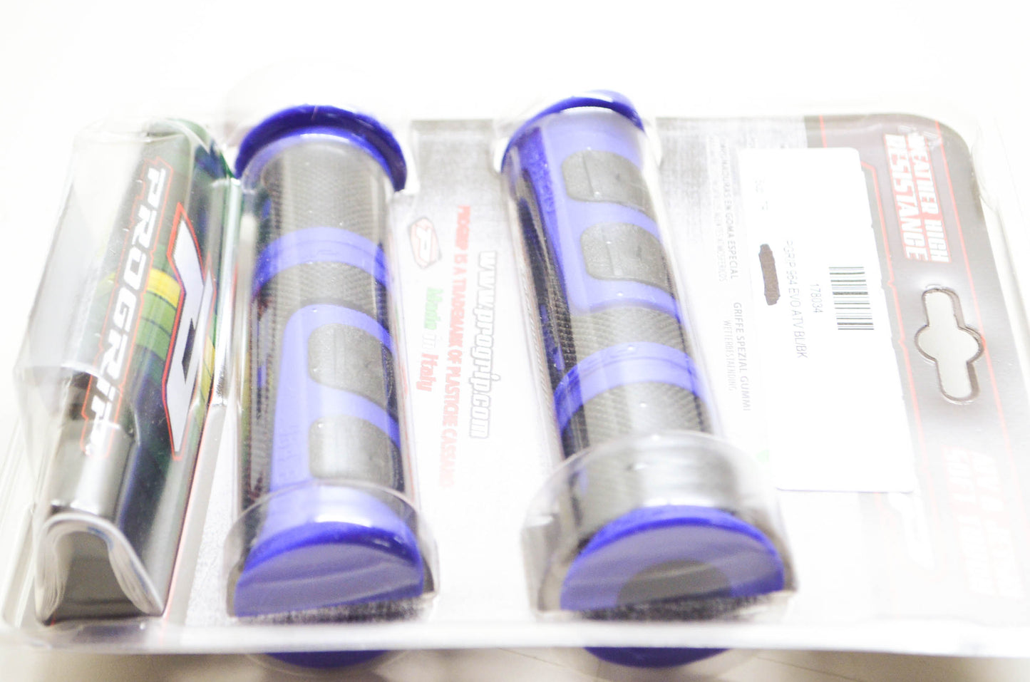 New Pro Grip Blue 964 Evo ATV Grips NOS