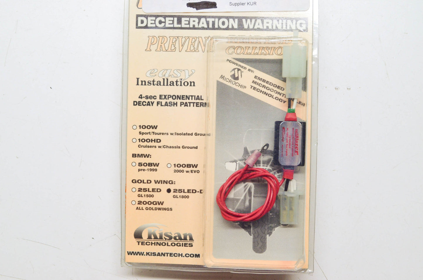 Trunk Spoiler Brake Modulator NOS