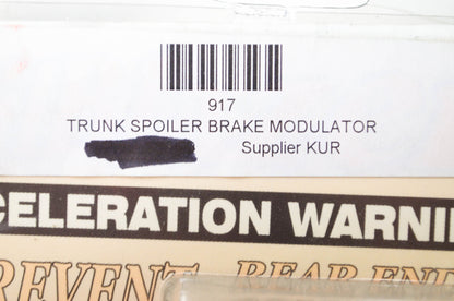 Trunk Spoiler Brake Modulator NOS