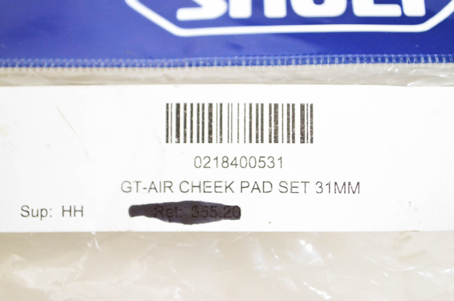Air Cheek Pad Kit 31MM NOS