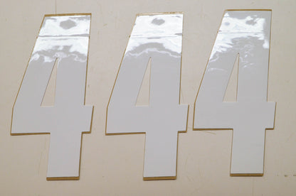 Factory Effex 08-90054, 134414 White 6' '4' Sticker Qty 3 NOS