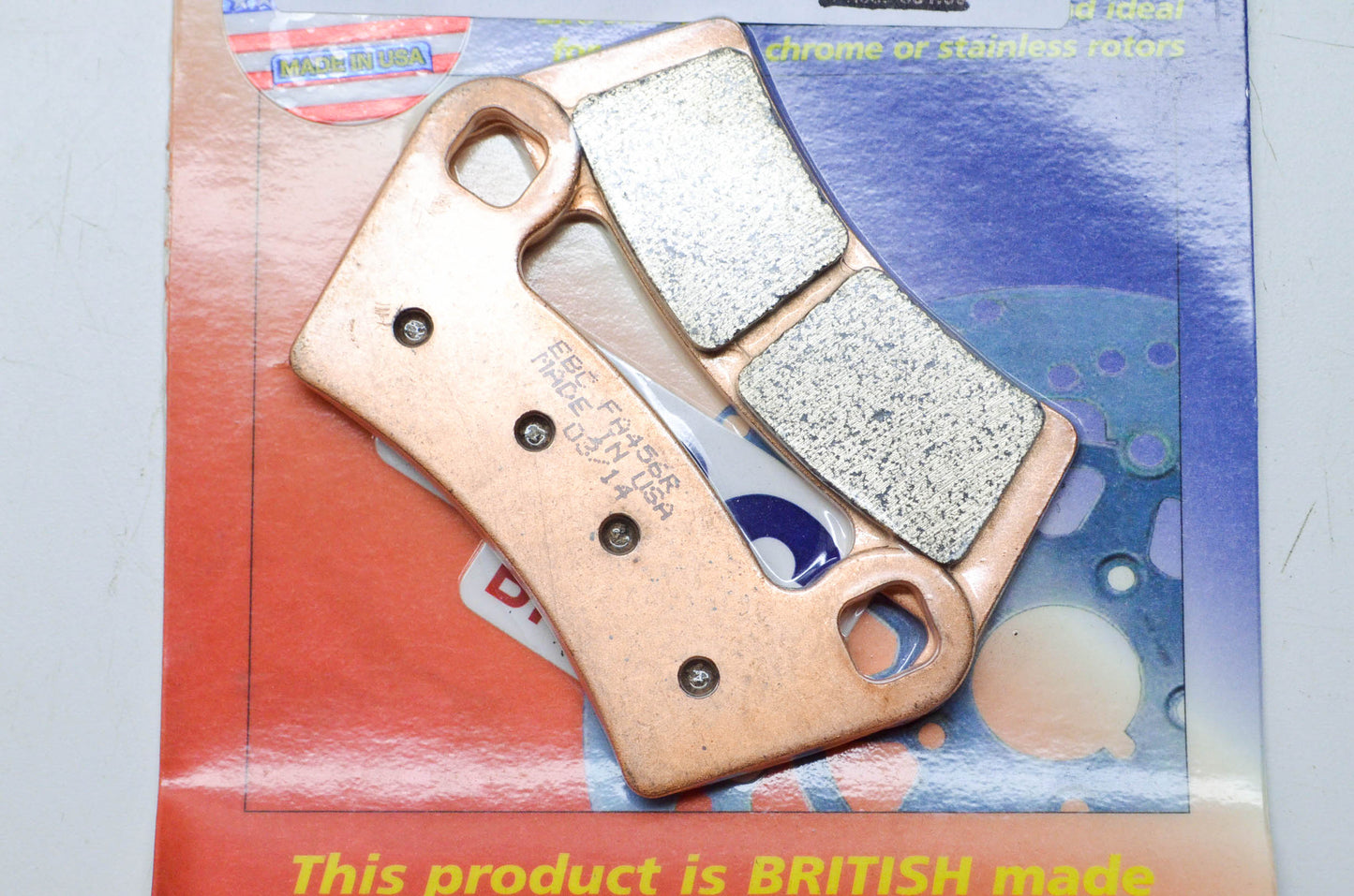 New EBC Brakes FA456R Brake Pads NOS