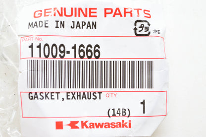 OEM Kawasaki 11009-1666 Exhaust Pipe Connecting Gasket NOS