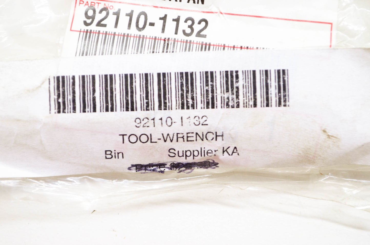 OEM Kawasaki 92110-1132 Wrench Tool NOS