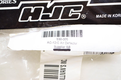 New HJC AC-12/C Air Deflector NOS