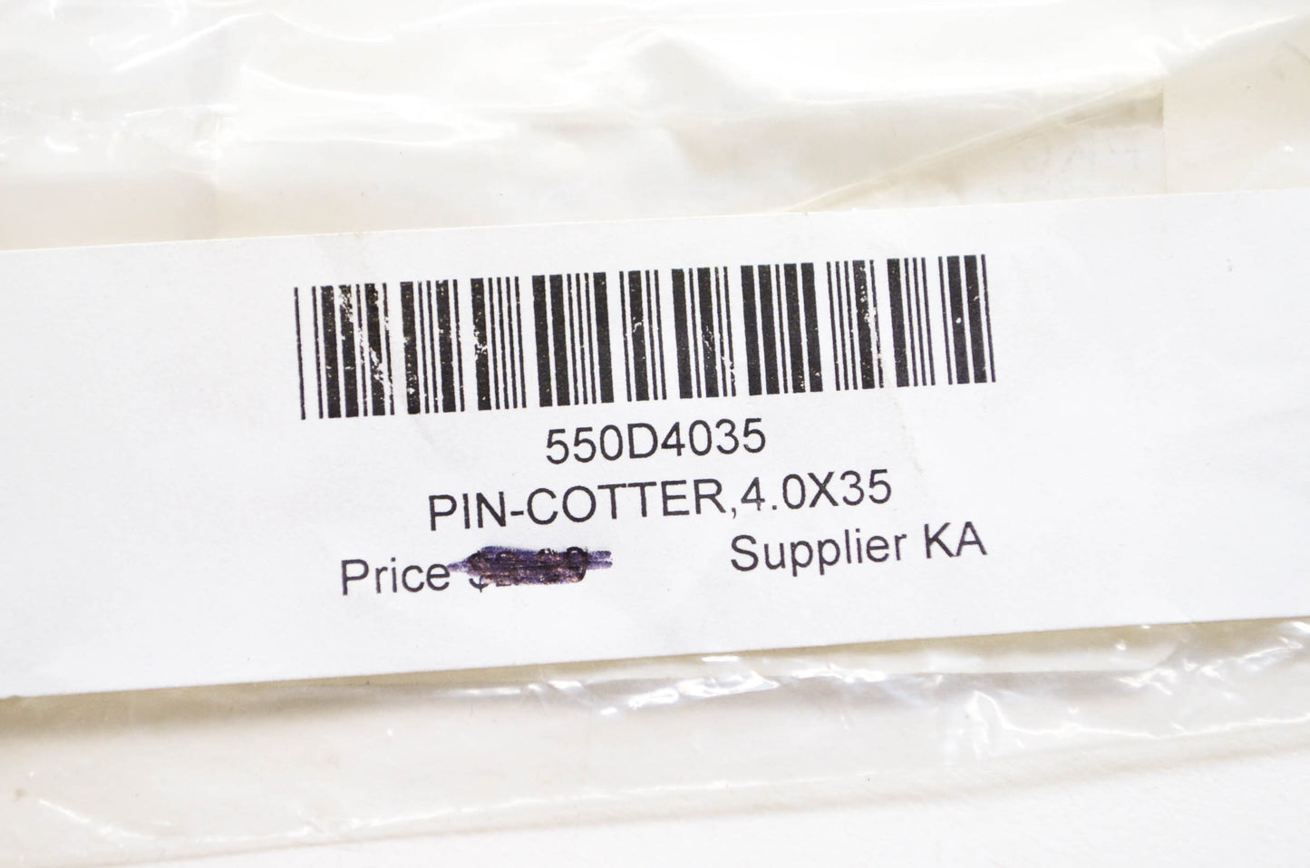 OEM Kawasaki 550D4035 Cotter Pin 4.0X35 NOS