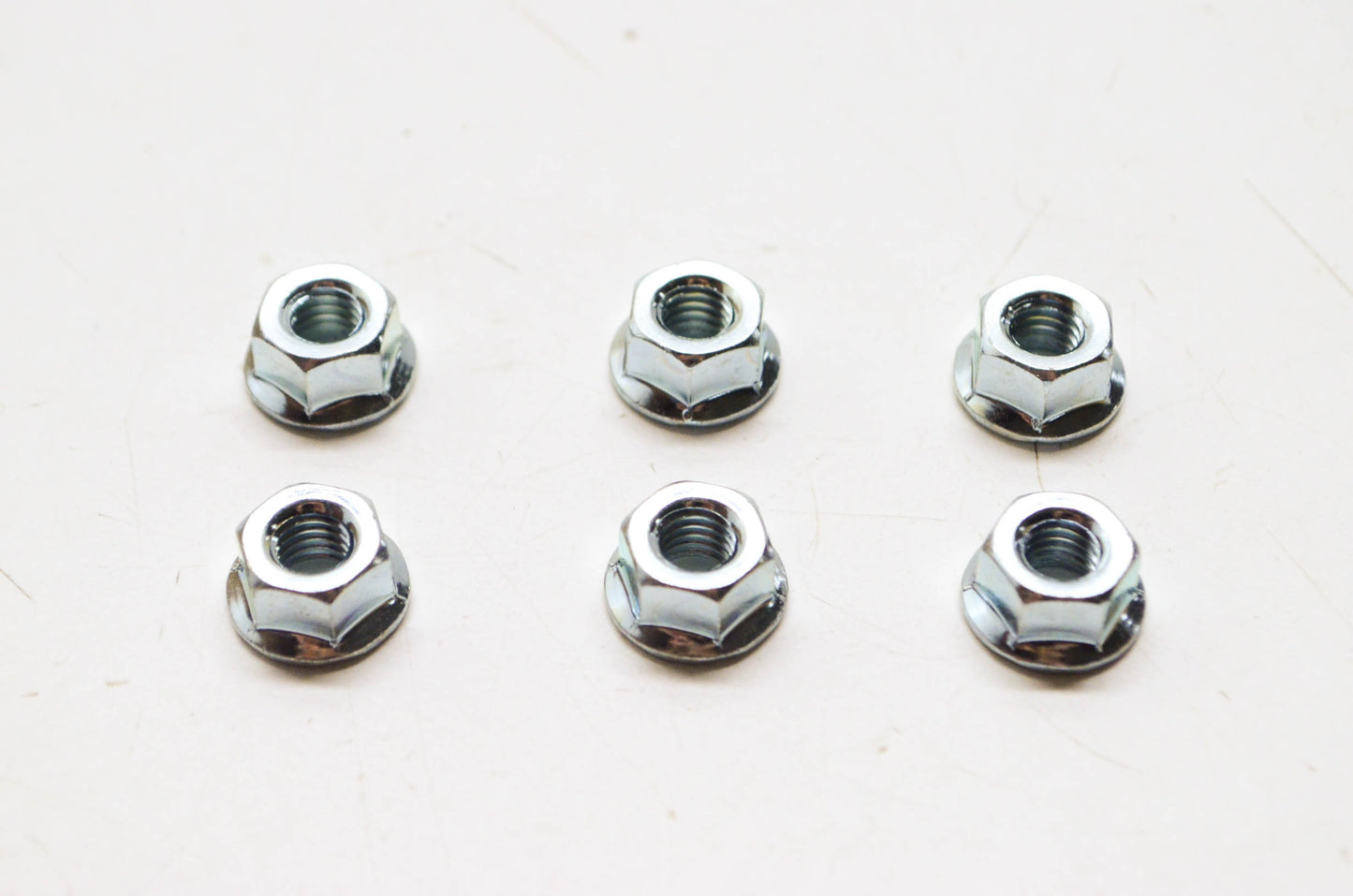 OEM Kawasaki 92015-1078 Flanged Nut 6mm Qty 6 NOS