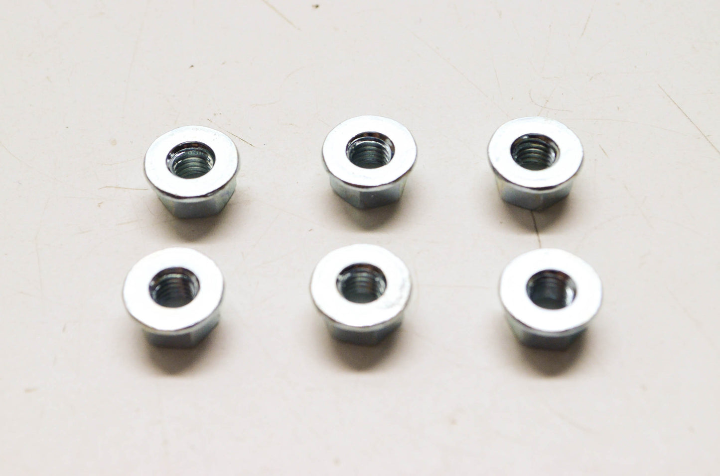 OEM Kawasaki 92015-1078 Flanged Nut 6mm Qty 6 NOS